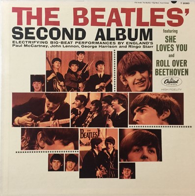 Lot 10 - THE BEATLES - SECOND ALBUM LP (ORIGINAL US RCA CONTRACT PRESSING - SUPERB COPY)
