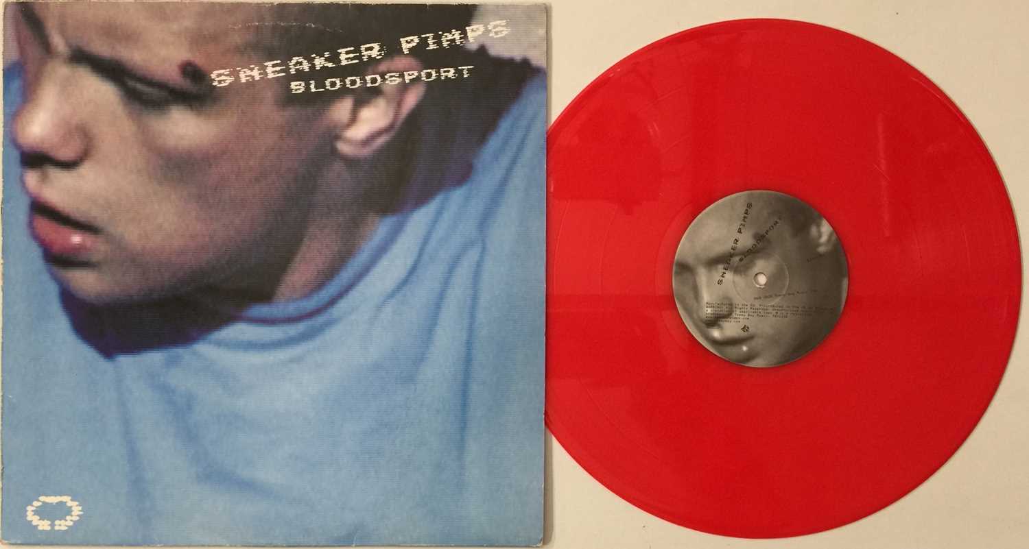 Lot 11 - SNEAKER PIMPS - BLOODSPORT LP (ORIGINAL EU 2002 RED VINYL PRESSING - TOMMY BOY TBV 1532)