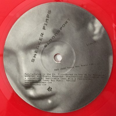 Lot 11 - SNEAKER PIMPS - BLOODSPORT LP (ORIGINAL EU 2002 RED VINYL PRESSING - TOMMY BOY TBV 1532)