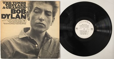 Lot 22 - BOB DYLAN - THE TIMES THEY ARE A-CHANGIN' LP (ORIGINAL US PROMO COPY - COLUMBIA CL 2105)