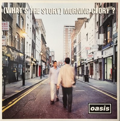 Lot 17 - OASIS - (WHAT'S THE STORY) MORNING GLORY? LP (ORIGINAL UK COPY - CREATION CRE LP 189)