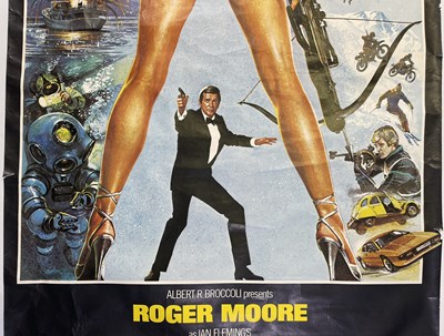 Lot 172 - JAMES BOND - FOR YOUR EYES ONLY (1981) ORIGINAL UK BILLBOARD POSTER.
