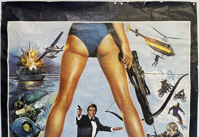Lot 172 - JAMES BOND - FOR YOUR EYES ONLY (1981) ORIGINAL UK BILLBOARD POSTER.