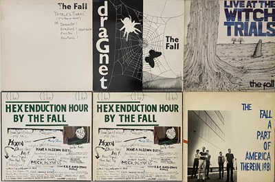 Lot 75 - THE FALL - EARLY STUDIO LP PACK