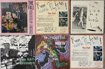 Lot 76 - THE FALL - 1980s STUDIO LP PACK