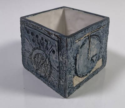 Lot 39 - TROIKA CUBE -DECORATED BY PENNY BROADRIBB.
