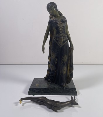 Lot 7 - ART DECO - FIGURE BY GEORGES VAN DER VOORDE.