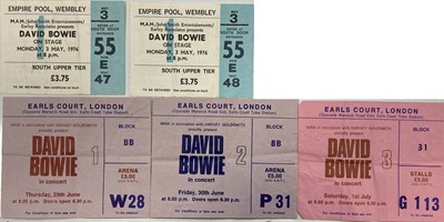 Lot 408 - DAVID BOWIE TICKETS