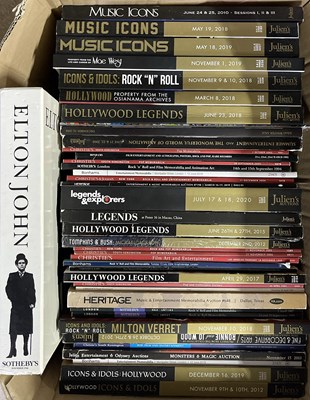 Lot 212 - AUCTION CATALOGUES INC ELTON JOHN 1988.
