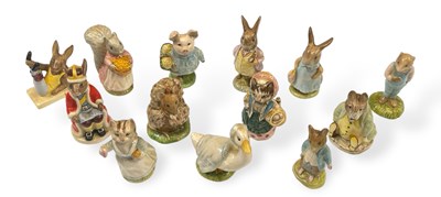 Lot 49 - CERAMICS / PORCELAIN - BEATRIX POTTER/BUNNYKINS.