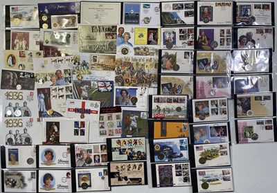 Lot 73 - COINS AND COINS COVERS WITH FACE VALUE £200+.