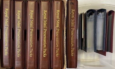 Lot 76 - STAMP BOOKS AND PRESENTATION PACKS  - FACE VALUE £700+.