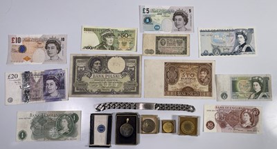 Lot 30 - POLISH SPORTING MEDALS/SOLID STERLING SILVER ID BRACELET.