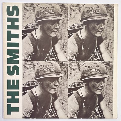 Lot 163 - THE SMITHS - MEAT IS MURDER LP (ORIGINAL UK WHITE LABEL TEST PRESSING - ROUGH 81)