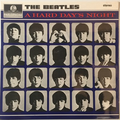 Lot 28 - THE BEATLES - A HARD DAY'S NIGHT LP (3RD UK STEREO PRESSING - PCS 3058 ARCHIVE COPY)
