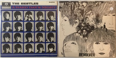 Lot 29 - THE BEATLES - A HARD DAY'S NIGHT & REVOLVER (ORIGINAL UK COPIES)