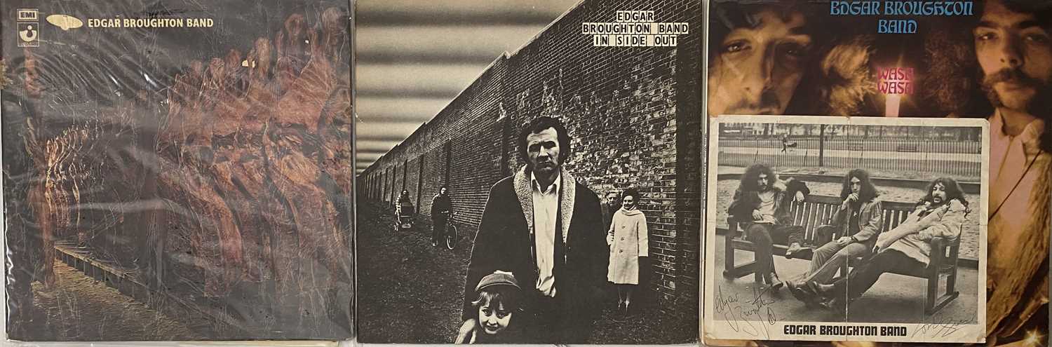 Lot 79 - EDGAR BROUGHTON BAND - LPs (INCLUDING SIGNED)
