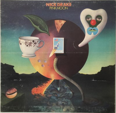 Lot 75 - NICK DRAKE - PINK MOON LP (ORIGINAL UK COPY - ISLAND ILPS 9184).