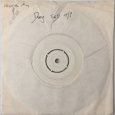 Lot 227 - IAN DURY & THE BLOCKHEADS - SEX & DRUGS & ROCK & ROLL 7" (ORIGINAL 1977 TEST PRESSING - FREEBIE 1)