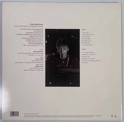 Lot 27 - PAUL MCCARTNEY - CHAOS AND CREATION IN THE BACK YARD - SIGNED BY MIKE MCCARTNEY.