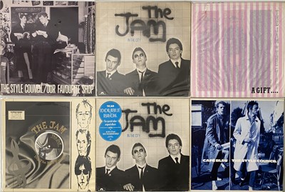 Lot 214 - THE JAM / STYLE COUNCIL - LP / 12" COLLECTION