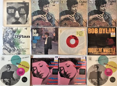 Lot 130 - Bob Dylan - UK/ US 7" Collection