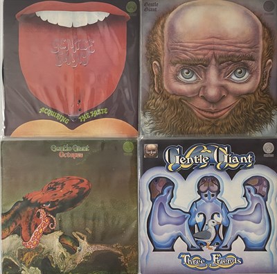 Lot 89 - GENTLE GIANT - LP COLLECTION (INCLUDING ALL FOUR ORIGINAL UK VERTIGO SWIRL ALBUMS)