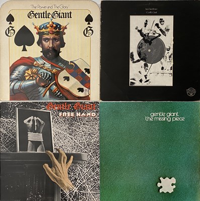Lot 89 - GENTLE GIANT - LP COLLECTION (INCLUDING ALL FOUR ORIGINAL UK VERTIGO SWIRL ALBUMS)