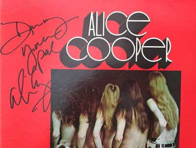 Lot 93 - ALICE COOPER - LP COLLECTION (INCLUDING SIGNED)
