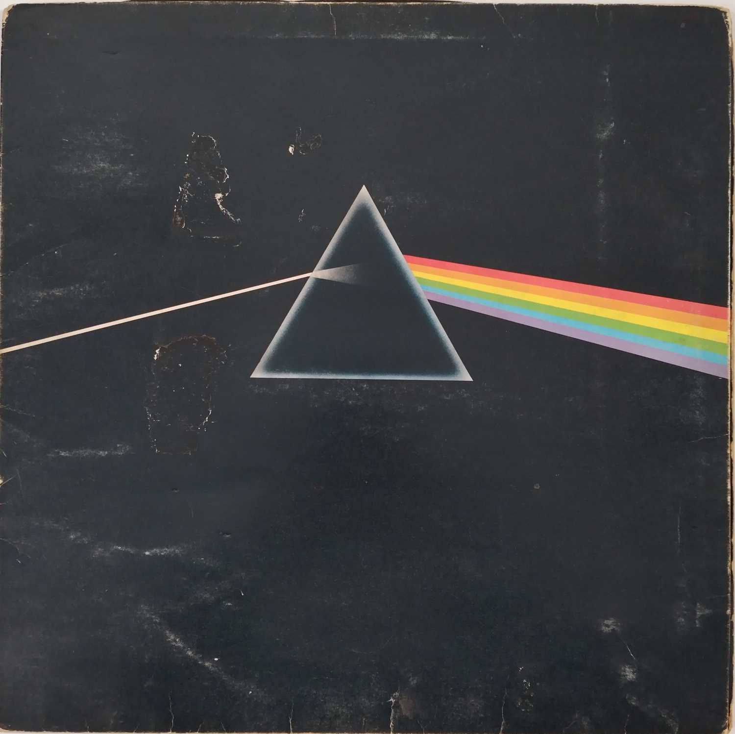 Lot 1153 - PINK FLOYD - DARK SIDE OF THE MOON LP (SHVL 804 - ORIGINAL UK 'SOLID BLUE' COPY)