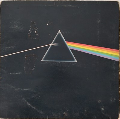 Lot 1153 - PINK FLOYD - DARK SIDE OF THE MOON LP (SHVL 804 - ORIGINAL UK 'SOLID BLUE' COPY)