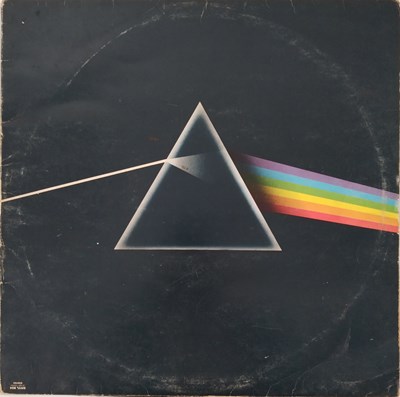 Lot 1153 - PINK FLOYD - DARK SIDE OF THE MOON LP (SHVL 804 - ORIGINAL UK 'SOLID BLUE' COPY)