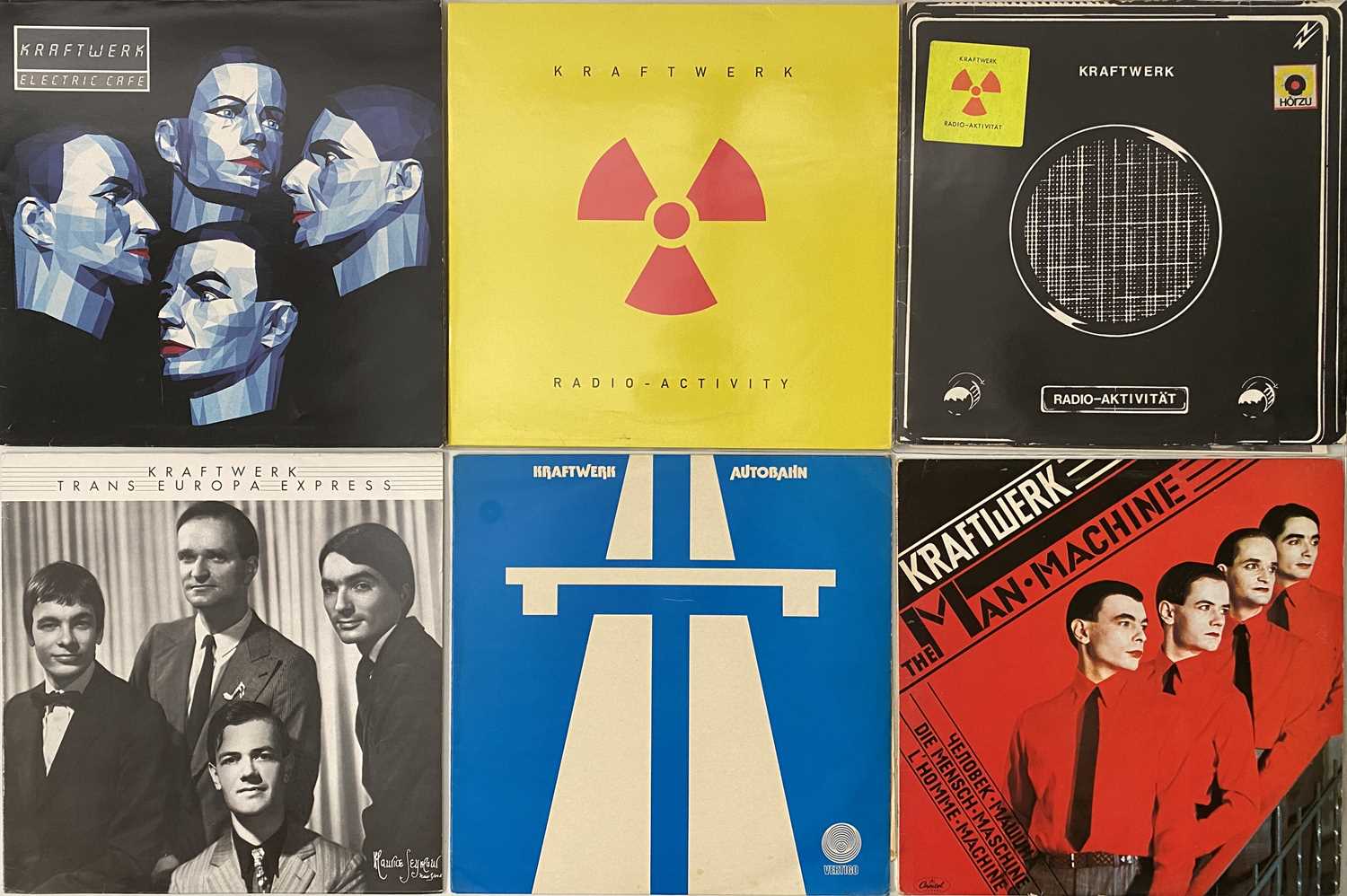 Lot 98 - KRAFTWERK - LP COLLECTION