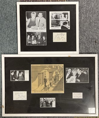 Lot 162D - REG KRAY - SIGNED DISPLAYS.