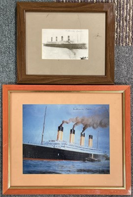 Lot 162E - TITANIC INTEREST - MILLVINA DEAN SIGNED ITEMS.