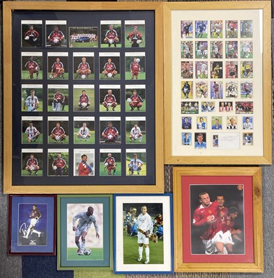 Lot 346 - FOOTBALL STARS - SIGNED ITEMS INC BECKHAM / ROONEY.