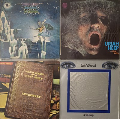 Lot 205 - URIAH HEEP / RELATED - LP PACK