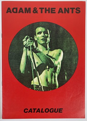 Lot 317 - ADAM AND THE ANTS - HANDWRITTEN LETTER / BUSINESS CARD.