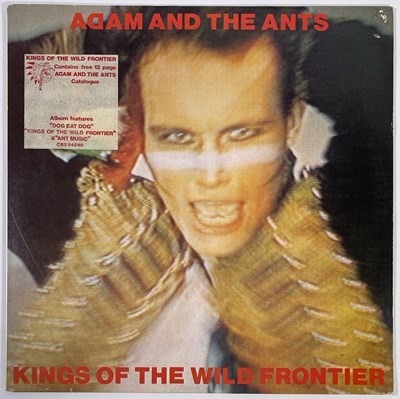 Lot 317 - ADAM AND THE ANTS - HANDWRITTEN LETTER / BUSINESS CARD.