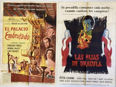 Lot 21 - FILM POSTERS INC SPANISH HORROR