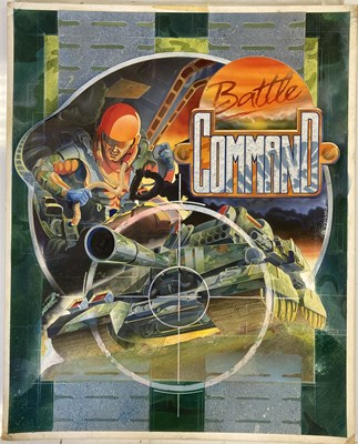 Lot 52 - RETRO GAMING - ORIGINAL SPECTRUM / COMMODORE ORIGINAL ARTWORK BY GARY MCNAMARA