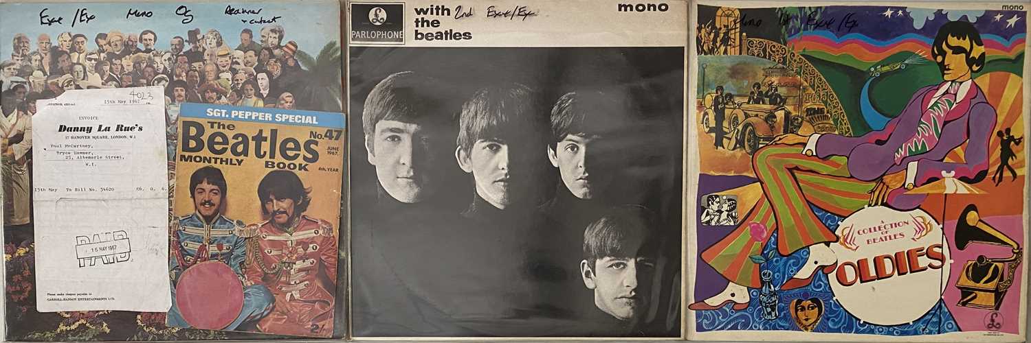 Lot 283 - THE BEATLES - UK MONO ORIGINAL LP PACK