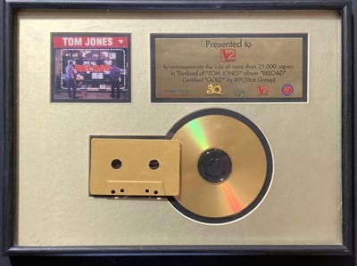 Lot 277C - TOM JONES THAILAND SALES AWARD