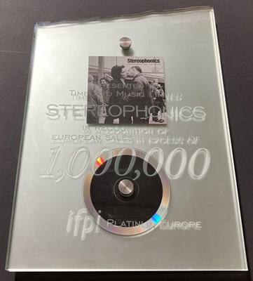 Lot 277E - STEREOPHONICS SALES AWARD