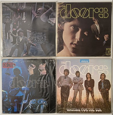 Lot 398 - THE DOORS - STUDIO LP PACK (INC ORIGINALS)
