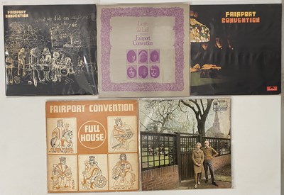 Lot 411 - FAIRPORT CONVENTION - LP PACK (INC ORIGINALS)