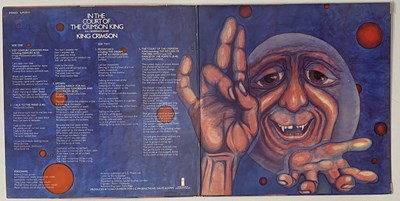 Lot 384 - KING CRIMSON - IN THE COURT OF THE CRIMSON KING LP (ORIGINAL PRESSING - ILPS-9111 - GREG LAKE SIGNED)