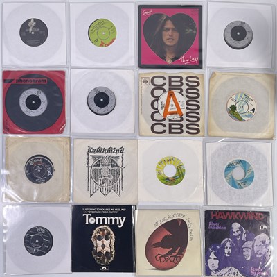 Lot 426 - DANNY'S SINGLES - HEAVY ROCK AND PROG.