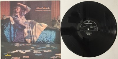 Lot 565 - DAVID BOWIE - THE MAN WHO SOLD THE WORLD LP (OG UK 'DRESS SLEEVE' COPY - 'TONNY' - MERCURY 6338 041).