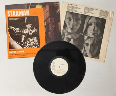 Lot 567 - DAVID BOWIE - ZIGGY STARDUST - ORIGINAL UK WHITE LABEL TEST PRESSING (RCA VICTOR SF 8287)